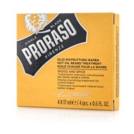 PRORASO HOT WOOD&SPICE Olej na fúzy 4X17ml PRORASO HOT WOOD&SPICE Olej na fúzy 4X17ml