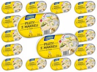Filety z makrely v oleji 170 g losos Ustka x16 ks. Filety z makrely v oleji 170 g losos Ustka x16 ks.