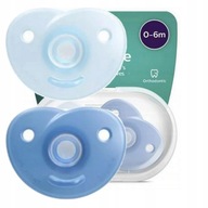 Avent Soothie cumlík hryzátka 0-6m Modrý 2 kusy Avent Soothie cumlík hryzátka 0-6m Modrý 2 kusy