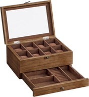 Box Organizer Box na hodinky a šperky Box Organizer Box na hodinky a šperky