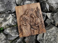 Ikona Svätej Rodiny III darček svadobný obraz 20 cm