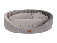 amiplay Oválna posteľ Siena L Grey amiplay Oválna posteľ Siena L Grey