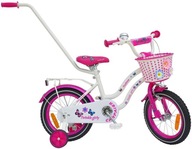 14-palcový bicykel TWINKLE GIRLY Fashion WHITE/Pink