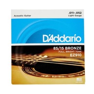 Struny pre akustickú gitaru D'ADDARIO EZ910
