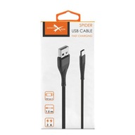 Spider Reinforced 3M USB Type C kábel pre tablet Spider Reinforced 3M USB Type C kábel pre tablet