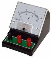 MIER-DCV1 Školský analógový jednosmerný voltmeter 0 ... 150V