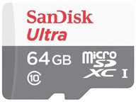 Pamäťová karta SanDisk Ultra SDXC micro SD 64GB