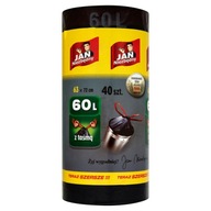 Jan Niezbędny vrecia na odpadky 60 l, 40 kusov Jan Niezbędny vrecia na odpadky 60 l, 40 kusov