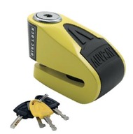 Diskový zámok AUVRAY s alarmom B-LOCK 06 - žltý a čierny, priemer 6mm Diskový zámok AUVRAY s alarmom B-LOCK 06 - žltý a čierny, priemer 6mm