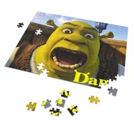 Puzzle + MENO SHREK VZORY A4 110 ks Puzzle + MENO SHREK VZORY A4 110 ks