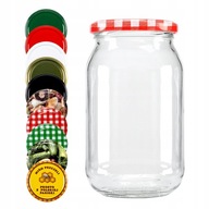 30x NÁDOB NA PRÍPRAVU MEDU 900ml + viečko 82mm