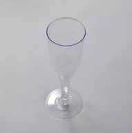 100ks Pohár plastových pohárov na šampanské