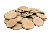 Drevené plátky, drevený plátok, 10-16 cm