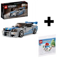 LEGO SPEED NISSAN SKYLINE GTR R34 SET 76917+LEGO 30645 VIANOČNÝ SET