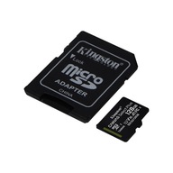 Micro SD karta Kingston Canvas Select Plus UHS-I 128 GB + adaptér