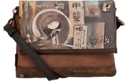 A307 Anekke crossbody kabelka s chlopňou Shoen Japon
