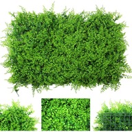 Umelá zelená kocka na stenu z rastlinných panelov