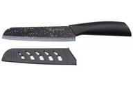 AMBITION KERAMICKÝ Nôž SANTOKU SKIV 15 CM ČIERNY AMBITION KERAMICKÝ Nôž SANTOKU SKIV 15 CM ČIERNY