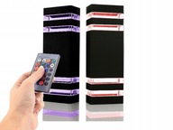 Sada 2x RGB LED terasové svietidlo + diaľkové ovládanie Sada 2x RGB LED terasové svietidlo + diaľkové ovládanie