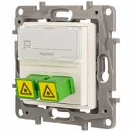 Legrand NILOE Dvojzásuvka FO 2xSC/APC 664779 Legrand NILOE Dvojzásuvka FO 2xSC/APC 664779
