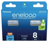 Panasonic Eneloop R6/AA batéria 2000mAh 8 ks Panasonic Eneloop R6/AA batéria 2000mAh 8 ks