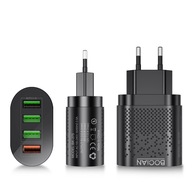 FAST Nástenná nabíjačka 4x USB 48W QC 3.0 STORK FAST Nástenná nabíjačka 4x USB 48W QC 3.0 STORK