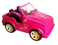 Autodžíp kabriolet ružový pre bábiky G122528