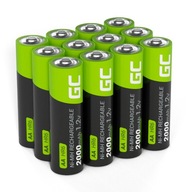 Batérie 12x AA R6 Green Cell 2000mAh Batérie 12x AA R6 Green Cell 2000mAh
