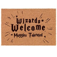 Wizards Welcome Rohožka tolerovaná muklomi Wizards Welcome Rohožka tolerovaná muklomi