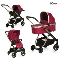 iCoo vozík Acrobat XL Plus Trio Diamond Ruby