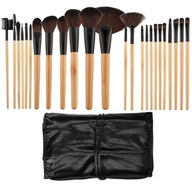 MIMO SADA ŠTETEC NA MAKEUP V PÚDRI - DREVENÉ - 24 ks. MIMO SADA ŠTETEC NA MAKEUP V PÚDRI - DREVENÉ - 24 ks.