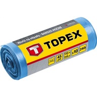 Vrecia na odpad 240l, 10ks, modrý odpad Topex Vrecia na odpad 240l, 10ks, modrý odpad Topex