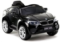 BMW X6 čierne lakované auto na batérie