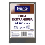 NUANCE Stavebná fólia 4 x 6 m extra hrubá NUANCE Stavebná fólia 4 x 6 m extra hrubá