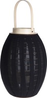Čierny lampáš 40 cm