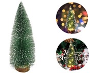 Dekoratívne vianočné stromčeky Zelené Deco vianočné osvetlenie