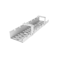 Organizér káblov Držiak na káble pod stolový podnos Spacetronik SPK-520W Organizér káblov Držiak na káble pod stolový podnos Spacetronik SPK-520W