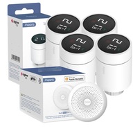 4x termostatická hlavica Aqara + rozbočovač M1S gen2 WiFi 4x termostatická hlavica Aqara + rozbočovač M1S gen2 WiFi