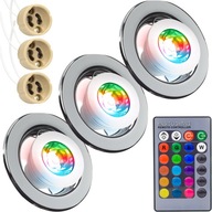 3x RGB LED OSVETLENIE DO OBÝVAČKY STRIEBORNÝ DIAĽKOVÝ OVLÁDAČ NA ZMENU FARBY? 3x RGB LED OSVETLENIE DO OBÝVAČKY STRIEBORNÝ DIAĽKOVÝ OVLÁDAČ NA ZMENU FARBY?