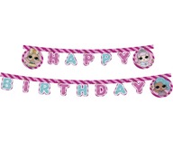 Všetko najlepšie k narodeninám LOL Glitterati Garland Banner Všetko najlepšie k narodeninám LOL Glitterati Garland Banner