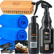ADBL Leather Cleaner KIT Súprava na čistenie koženého čalúnenia ADBL Leather Cleaner KIT Súprava na čistenie koženého čalúnenia