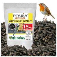 Slnečnicové čierne jedlo zŕn pre vtáky 15 kg prvotné jedlo na zimu Slnečnicové čierne jedlo zŕn pre vtáky 15 kg prvotné jedlo na zimu
