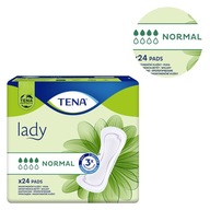 Anatomické vložky Tena Lady Normal 24 kusov Anatomické vložky Tena Lady Normal 24 kusov
