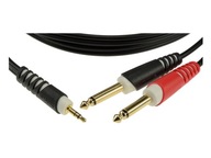 Kábel Mini Jack 3,5mm - 2 x Jack KLOTZ AY5-0200 Kábel Mini Jack 3,5mm - 2 x Jack KLOTZ AY5-0200