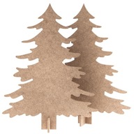 ZÁKLAD NA ZDOBENIE MDF VIANOČNÉHO STROMČEKA 20,5CM 2 KUS DPCRAFT ZÁKLAD NA ZDOBENIE MDF VIANOČNÉHO STROMČEKA 20,5CM 2 KUS DPCRAFT