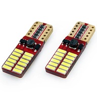 CANBUS žiarovky 24 x LED T10e W5W SET