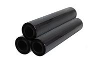 Čierna stretch fólia, čierna stretch, 1,2 kg, 3 rolky. Čierna stretch fólia, čierna stretch, 1,2 kg, 3 rolky.