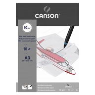 Pauzovací papier v bloku A3 CANSON 90 g/m² - 10 árov