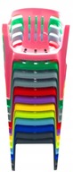 Odolná detská stolička 1-6 rokov, mix farieb