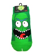 Zelené bavlnené ponožky Rick And Morty, Zelené bavlnené ponožky Rick And Morty,